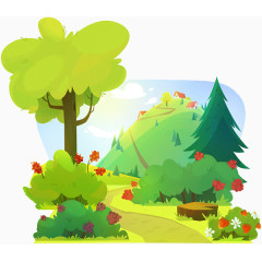 卡通小森林