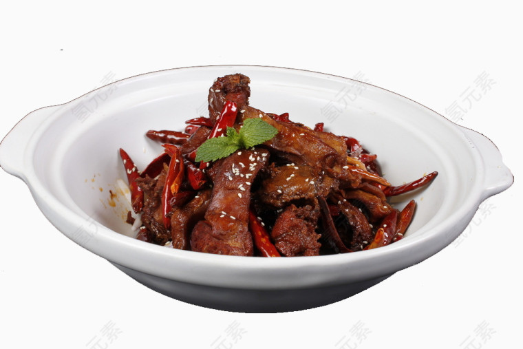 麻辣兔肉