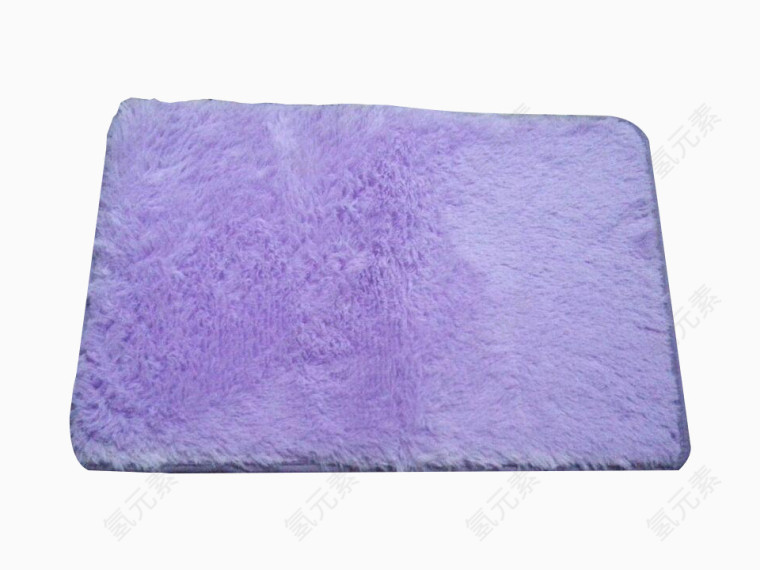 免扣扁平化蓝色铺地居家式毛地毯