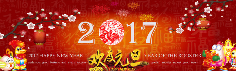2017元旦 banner