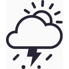 雷阵雨伴有冰雹（白天）