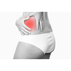 穿着内裤左侧边腰部疼痛