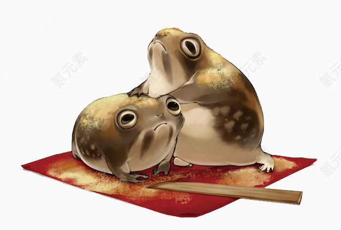 卡通癞蛤蟆