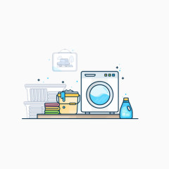 扁平化家居场景