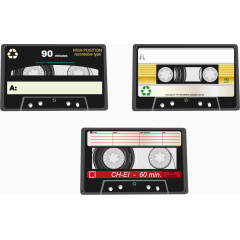 矢量音乐怀旧磁带