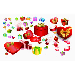 神秘大礼盒矢量图