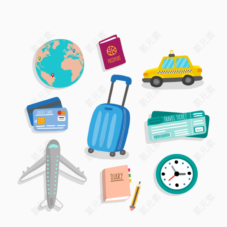 手拉旅行用品包