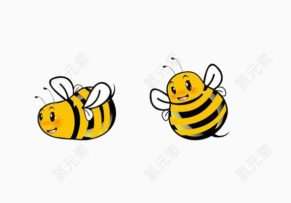 卡通蜜蜂