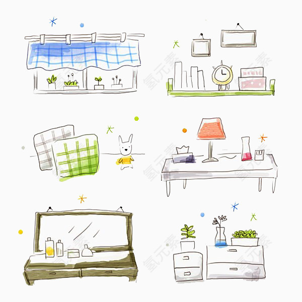 各种家具