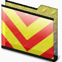 交通警示文件夹