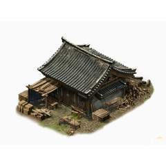 村庄木头历史遗迹