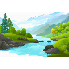 山水