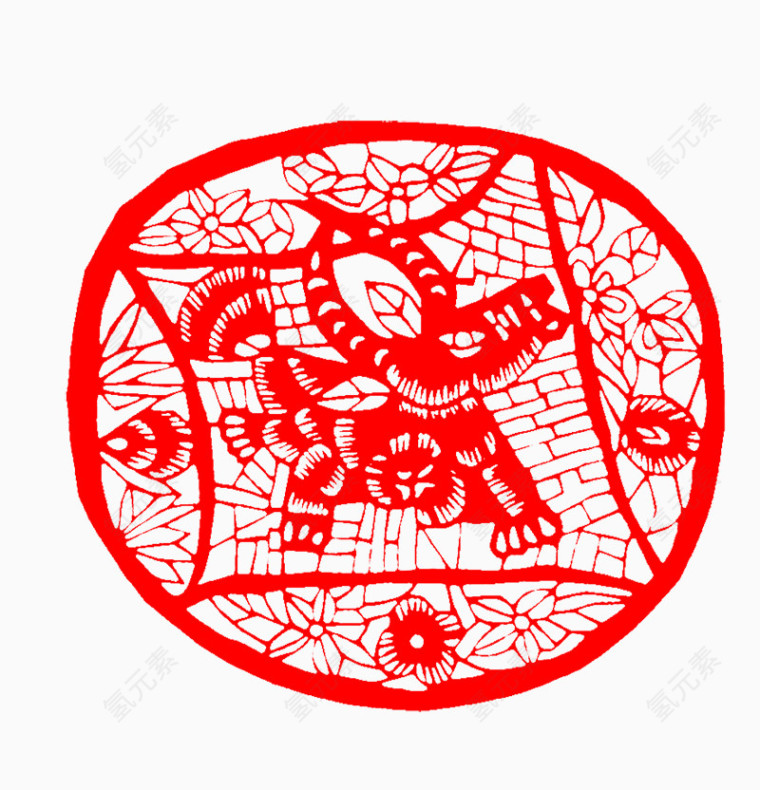 动物窗花
