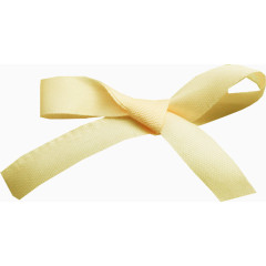 橙色蝴蝶结布条