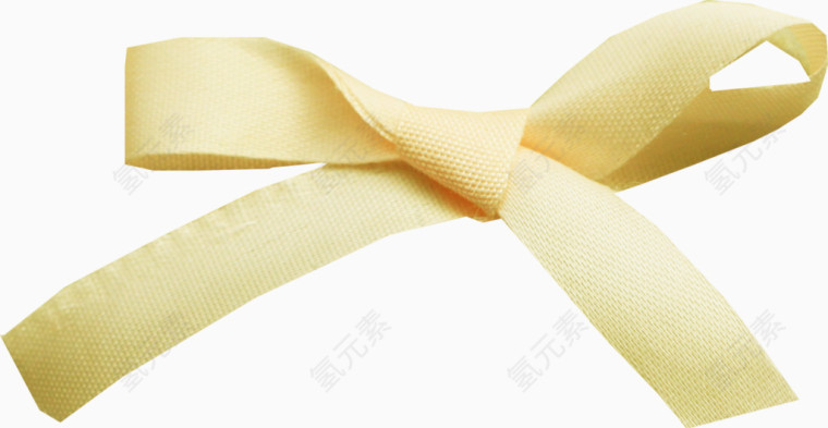 橙色蝴蝶结布条