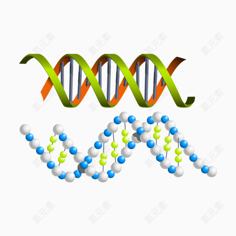 医疗矢量分子原子图案