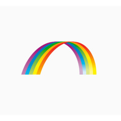 线条彩虹
