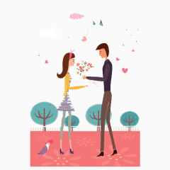 求婚恋爱图片