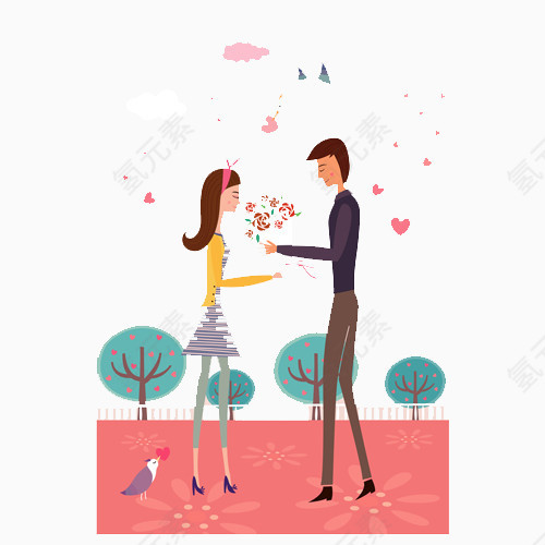 求婚恋爱图片