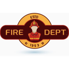 消防员衣服标签