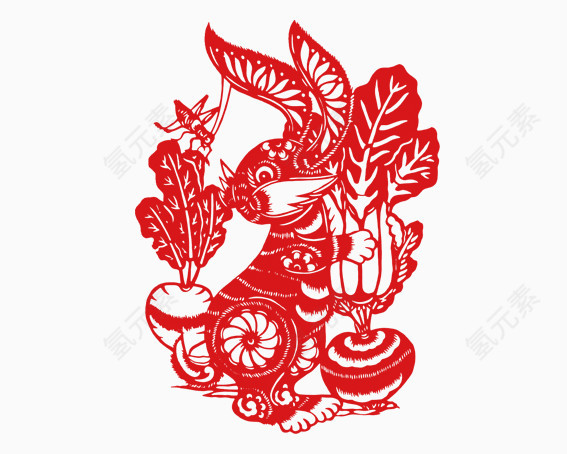 兔子拔萝卜