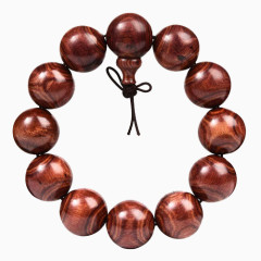 天然紫檀榴手珠