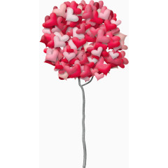 创意爱心大树
