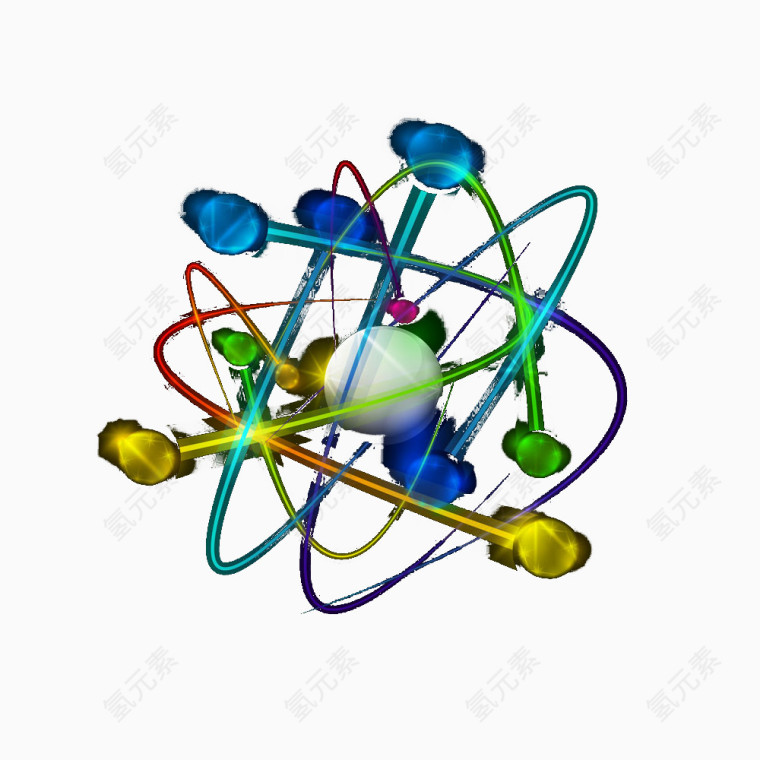 荧光分子结构图