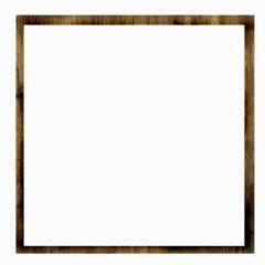 棕色漂亮相框