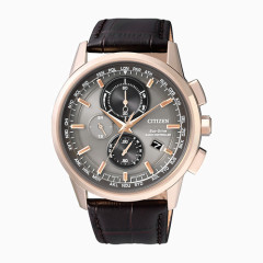 西铁城万年历光动能手表