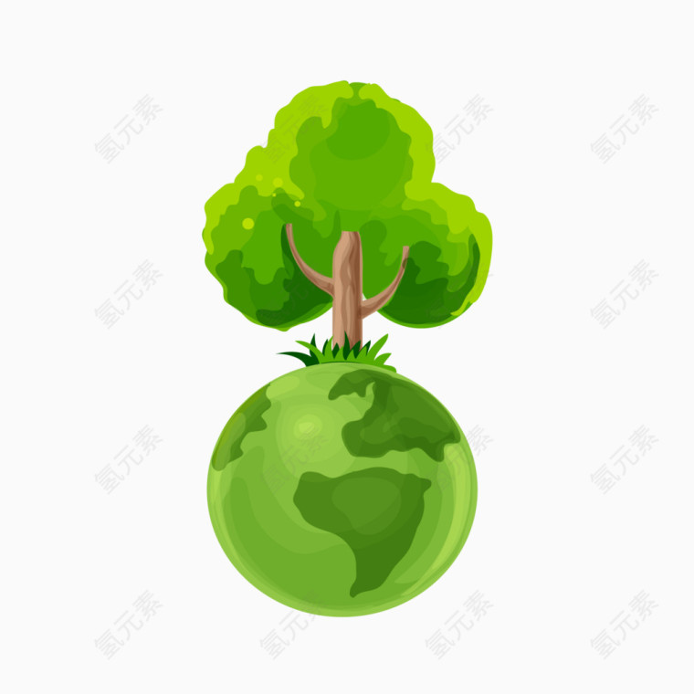 时尚环保节能元素