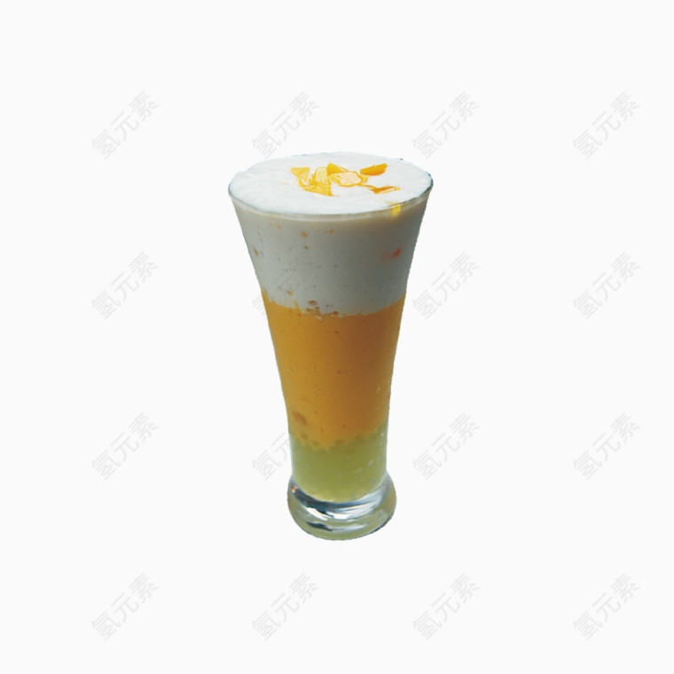 奶茶三层造型