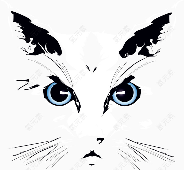 矢量小猫