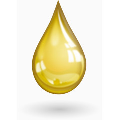 金色橄榄油滴矢量素材