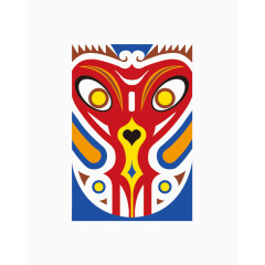 国粹搞笑中国风脸谱