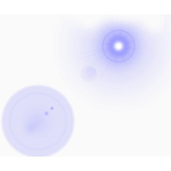 紫色舞台灯光光效海报