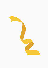 唯美卡通彩带丝带