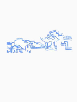 简约苏州建筑