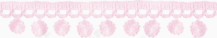 粉色漂亮布条