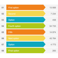 ppt专用目录条形线条