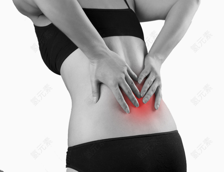 后背腰部疼痛