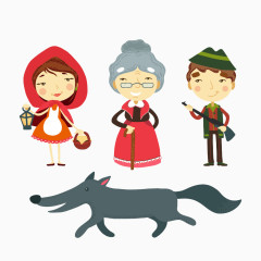小红帽卡通