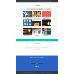 响应式信息网站UI