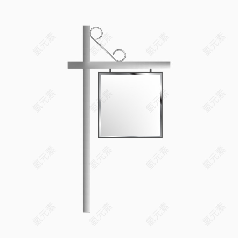 木质告示牌 指示牌