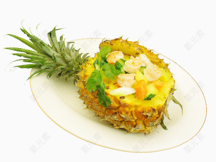 菠萝海鲜船