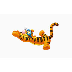 卡通动物跳跳虎老虎