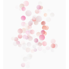 彩色圆圈装饰纹理