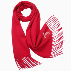 红色围巾