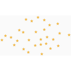 漂浮漂亮五角星