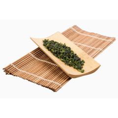 木盒上的铁观音